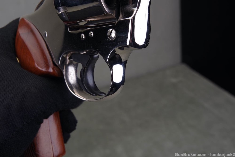 1976 Colt Trooper MK III 357 Magnum 6'' Nickel with Original Box-img-29