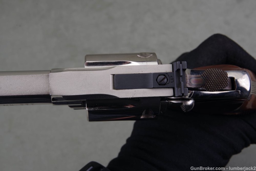 1976 Colt Trooper MK III 357 Magnum 6'' Nickel with Original Box-img-24