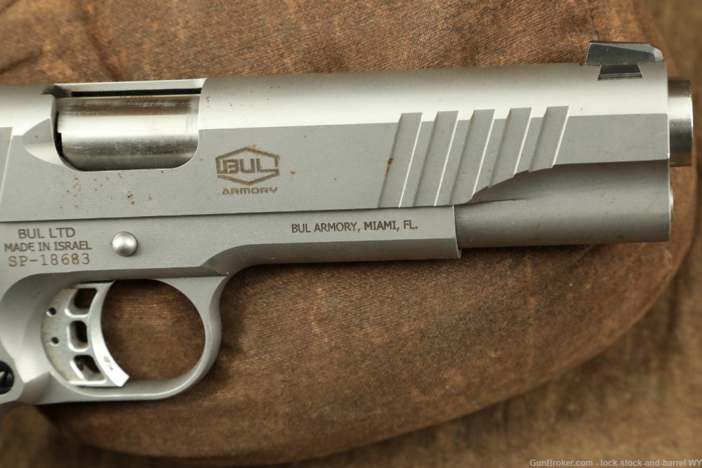 Bul Armory LTD Government Model 9mm Semi-Auto Pistol Stainless-img-16