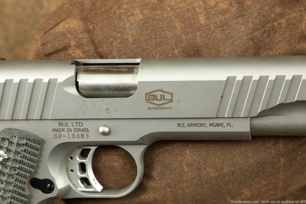 Bul Armory LTD Government Model 9mm Semi-Auto Pistol Stainless-img-15