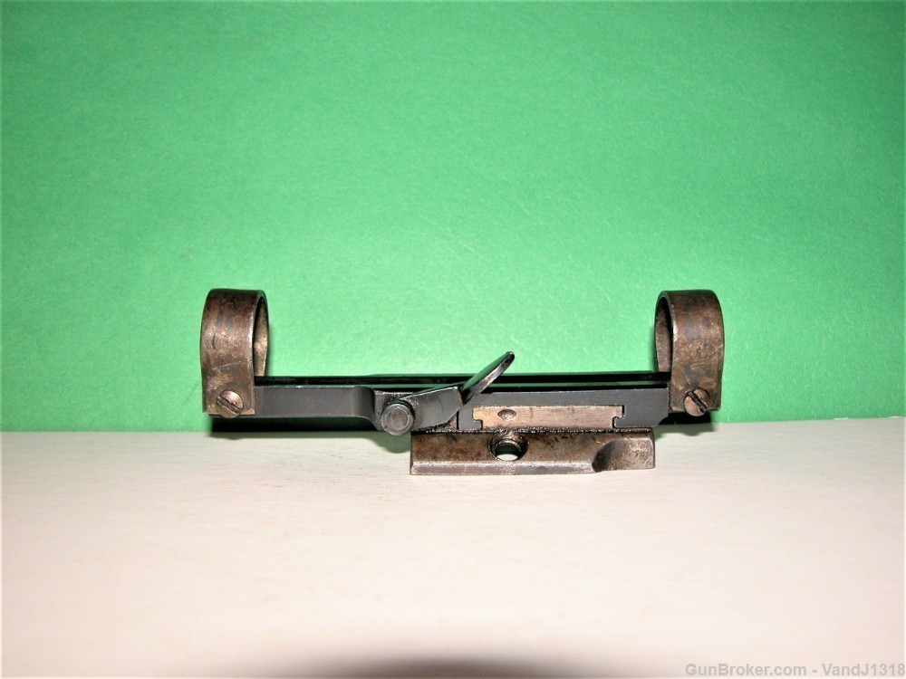 Vintage & Rare Custom QD Receiver Style Scope Mount with 3/4" Rings-img-0