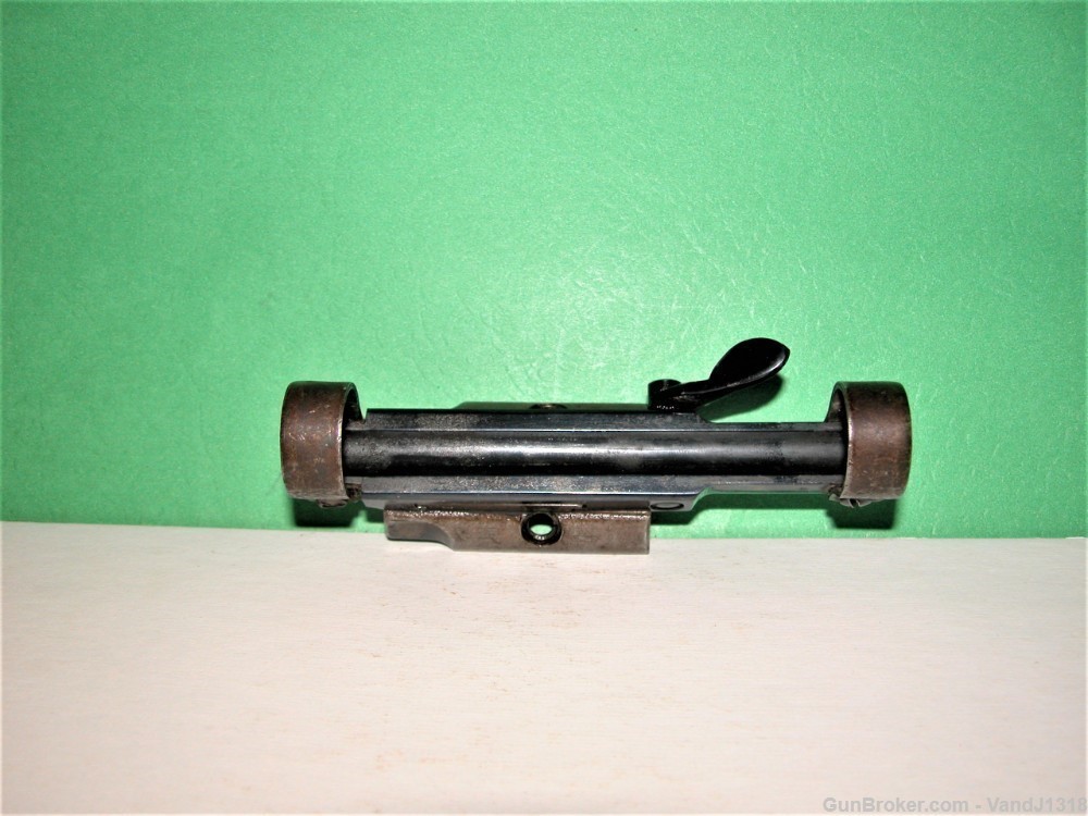 Vintage & Rare Custom QD Receiver Style Scope Mount with 3/4" Rings-img-5