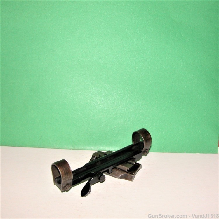 Vintage & Rare Custom QD Receiver Style Scope Mount with 3/4" Rings-img-7