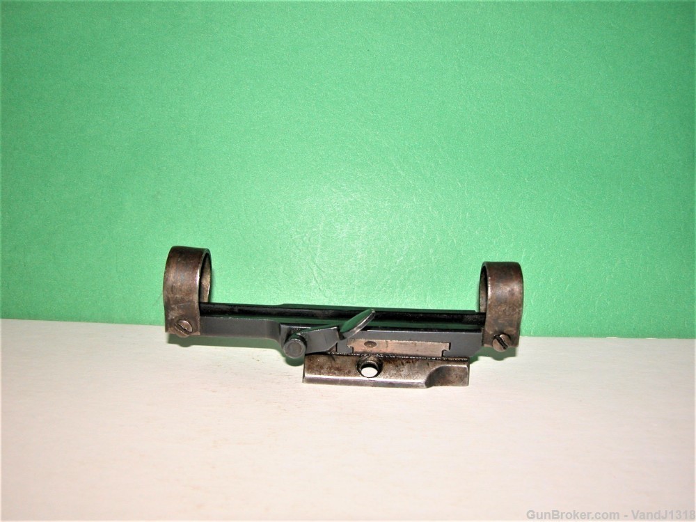 Vintage & Rare Custom QD Receiver Style Scope Mount with 3/4" Rings-img-6