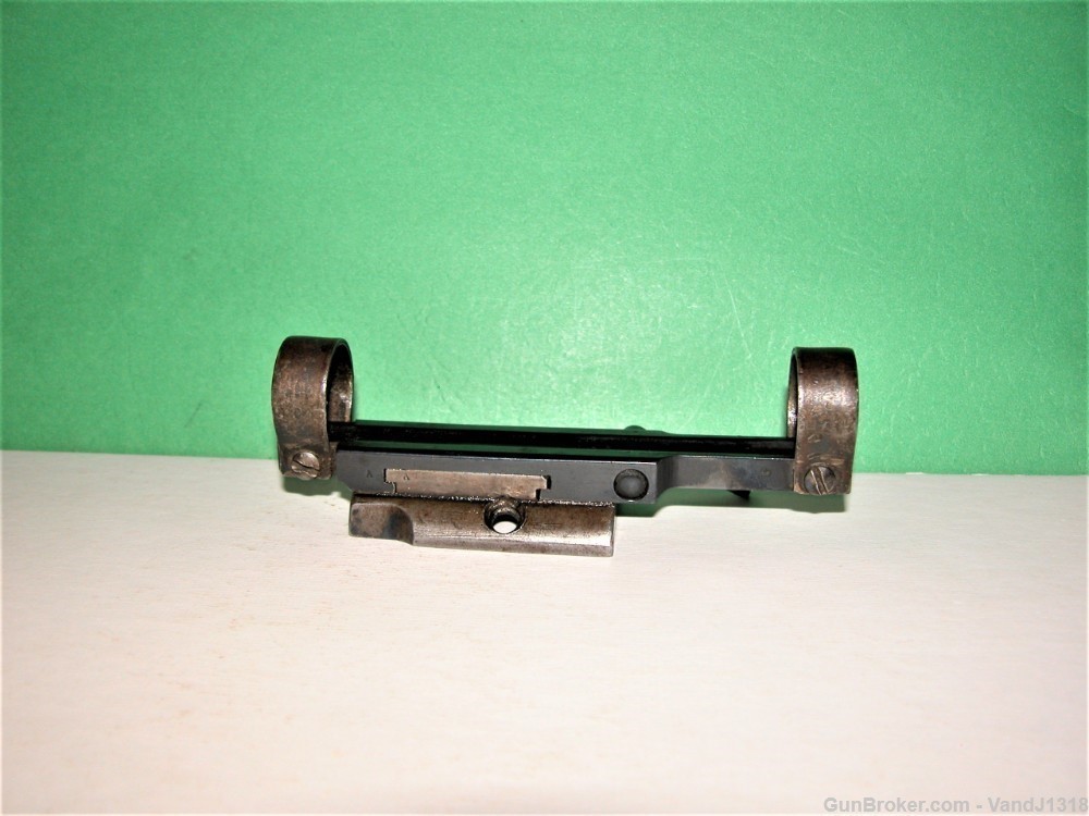 Vintage & Rare Custom QD Receiver Style Scope Mount with 3/4" Rings-img-2