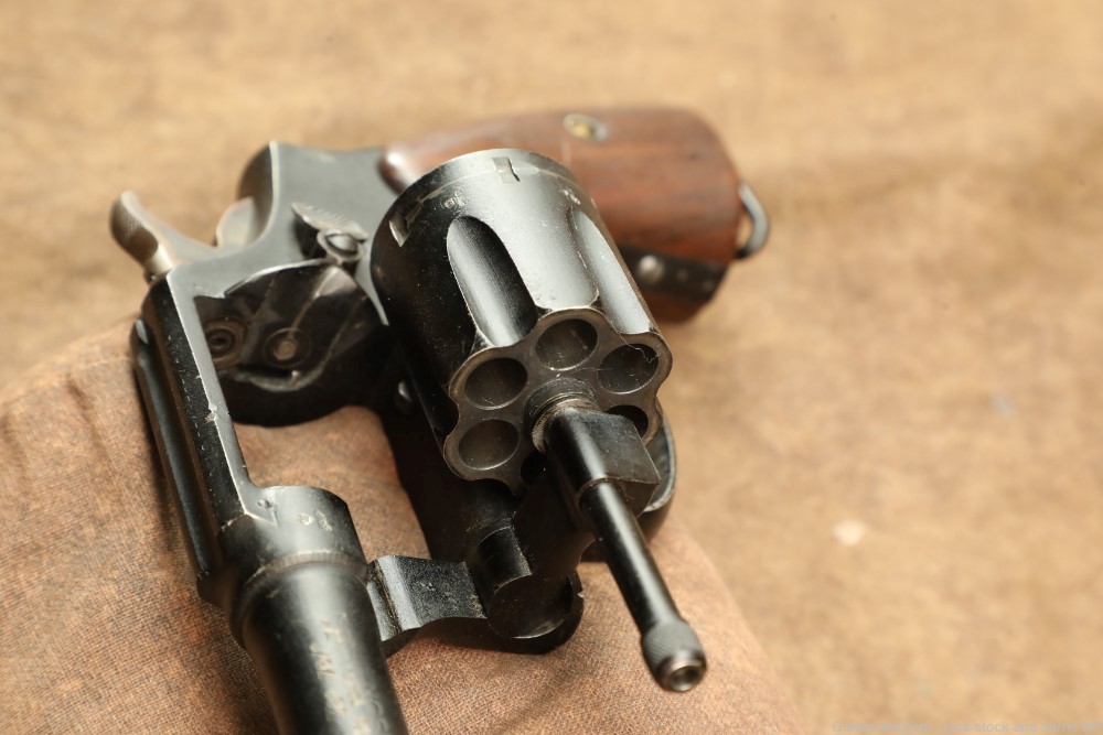 Smith & Wesson Victory Model .38 Spl 5” WWII Revolver 1942-1945 C&R 5 Screw-img-16