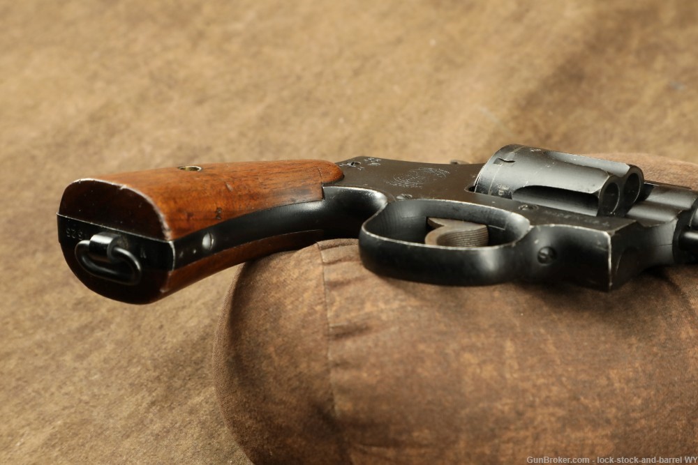 Smith & Wesson Victory Model .38 Spl 5” WWII Revolver 1942-1945 C&R 5 Screw-img-9