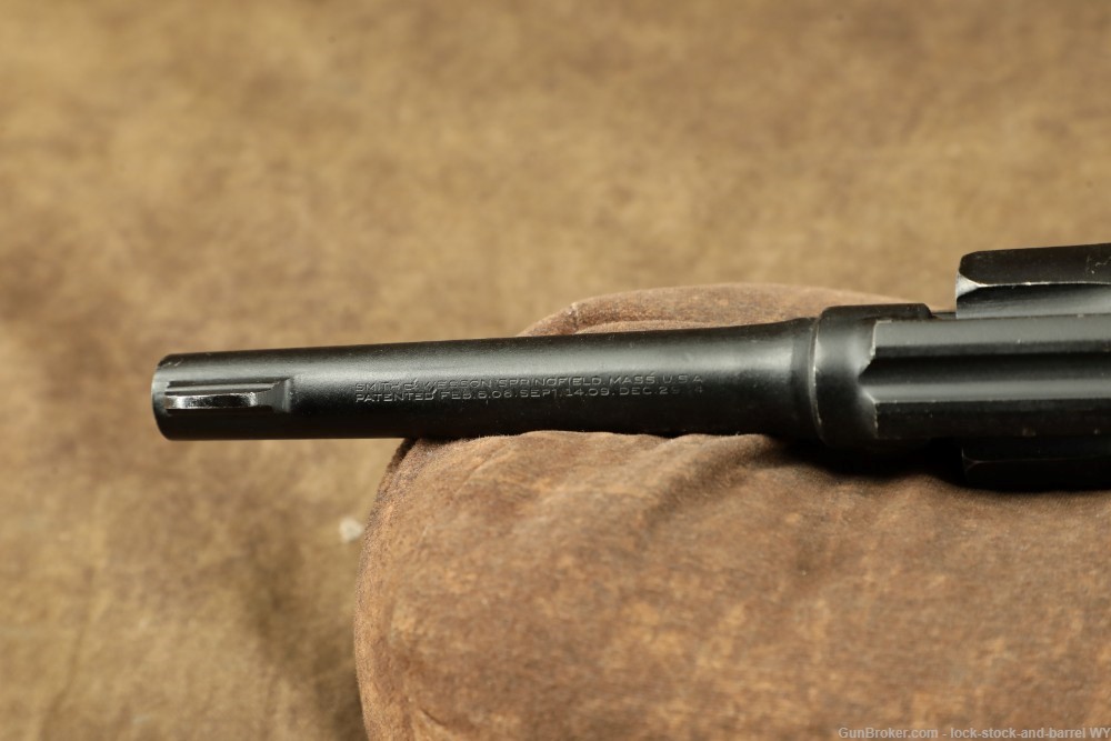 Smith & Wesson Victory Model .38 Spl 5” WWII Revolver 1942-1945 C&R 5 Screw-img-22
