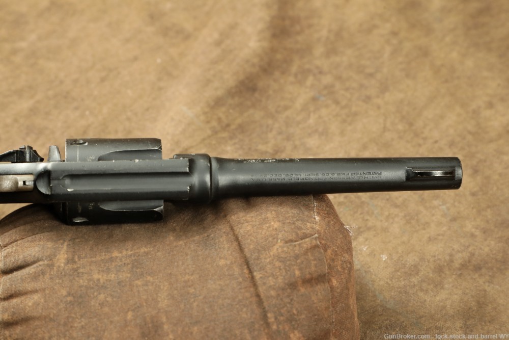 Smith & Wesson Victory Model .38 Spl 5” WWII Revolver 1942-1945 C&R 5 Screw-img-8