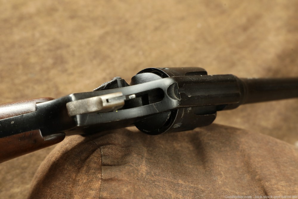 Smith & Wesson Victory Model .38 Spl 5” WWII Revolver 1942-1945 C&R 5 Screw-img-13