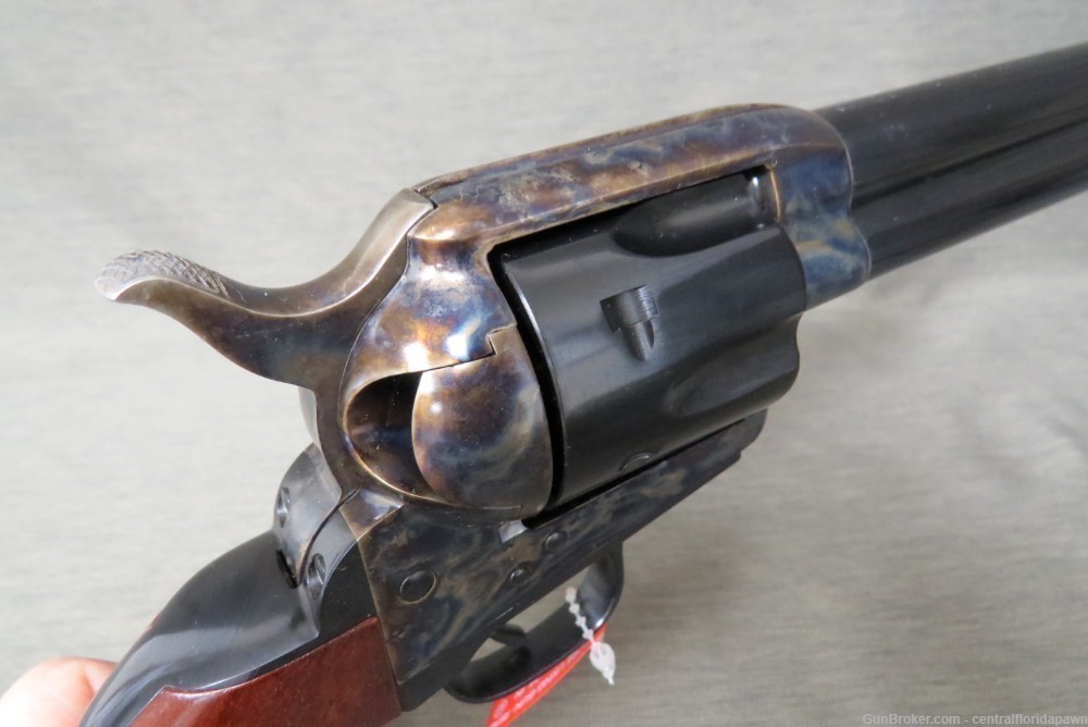 Taylor's Uberti Gunfighter .45 LC SA Revolver 550858DE 5.5" 45 Tuned-img-7