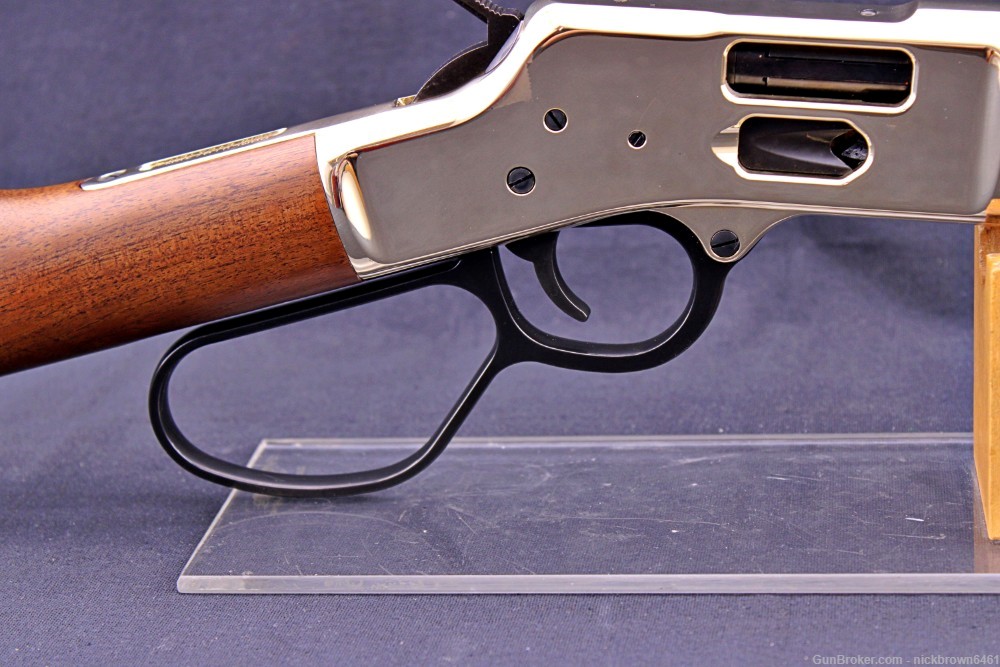 NEW IN BOX HENRY BIG BOY MARE'S LEG .357 MAGNUM POLISHED BRASS H006GMML-img-17