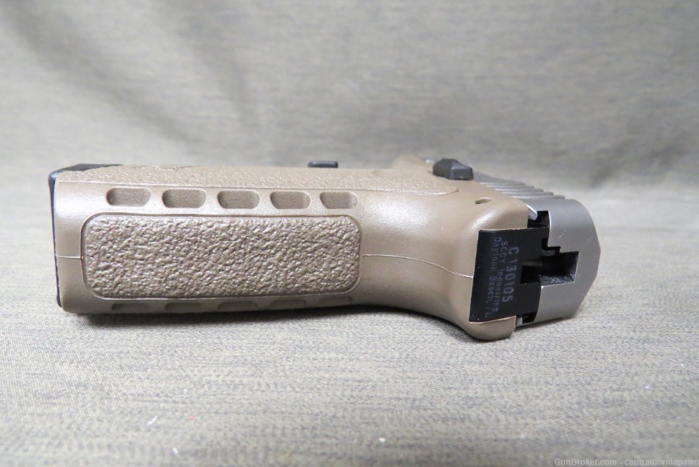 Sccy CPX-2TTDERD 9mm Pistol CPX-2 FDE Tan CT Red Dot-img-5