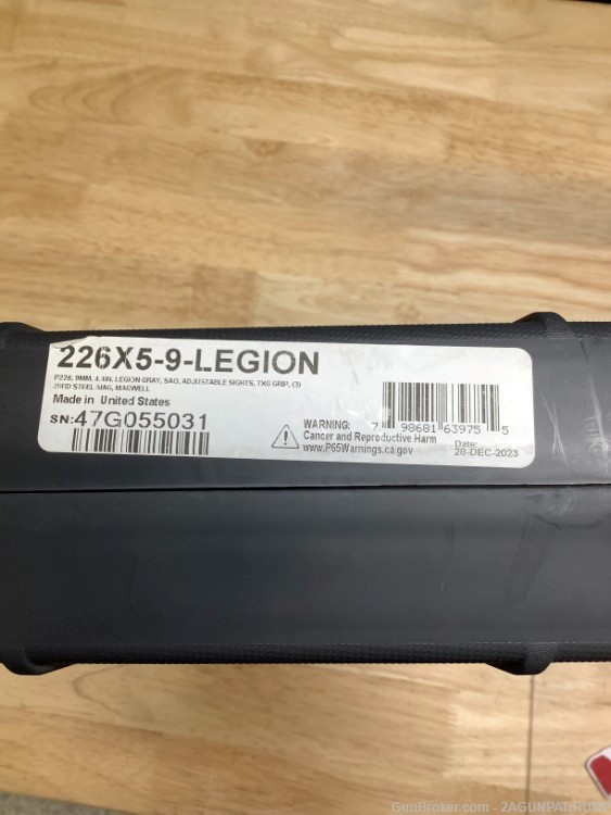NEW Sig Sauer P226 XFive Legion 9mm-img-2