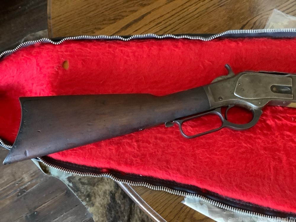 Winchester 1873 rifle .38-40 -img-1