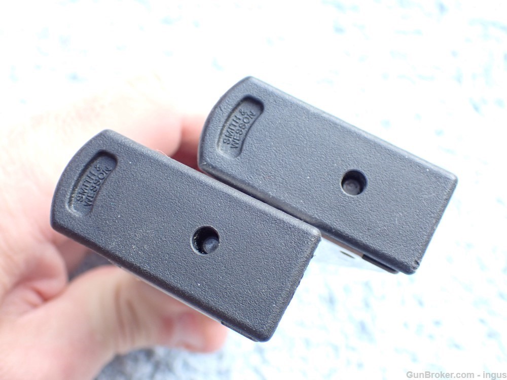 (2 TOTAL) SMITH & WESSON 5906 FACTORY STAINLESS 9MM 15RD MAGAZINE-img-4
