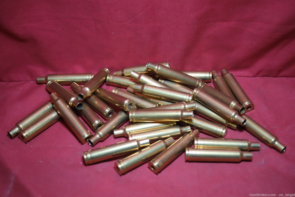 35ct Once Fired 7mm Weatherby Brass-img-0