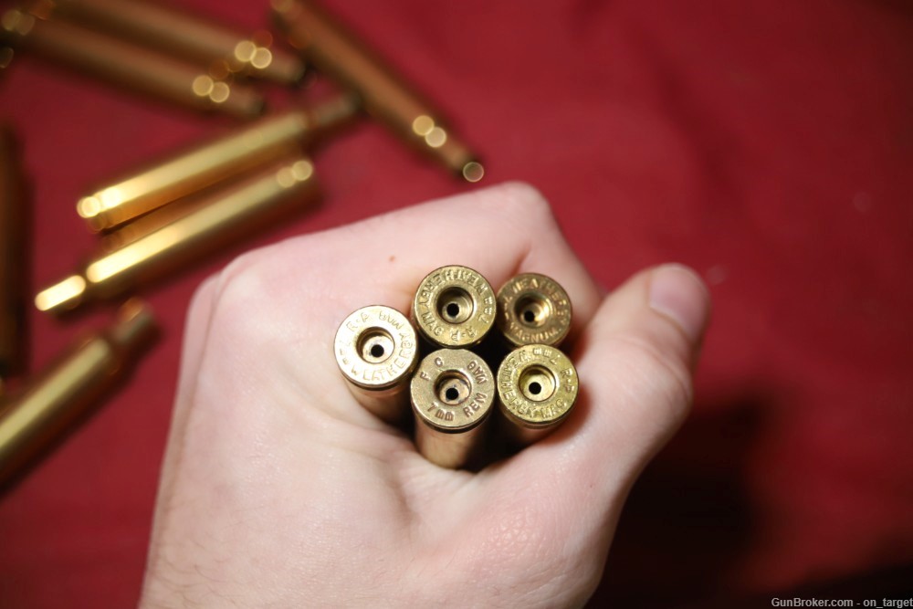 35ct Once Fired 7mm Weatherby Brass-img-1