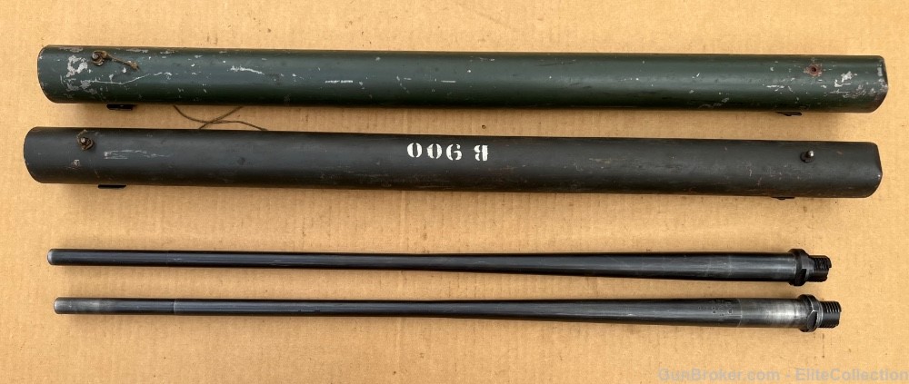 TWO BSW 1938 MG13 BARREL & TWO CARRIER WWII GERMAN MG 13 mg34 mg42 -img-0