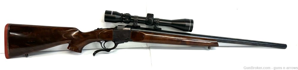 Ruger No. 1 25-06Rem 23" Single Shot Rifle with Tasco Scope-img-0