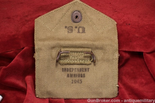 US Bandage Canvas Pouch WW2 - 1945-img-2