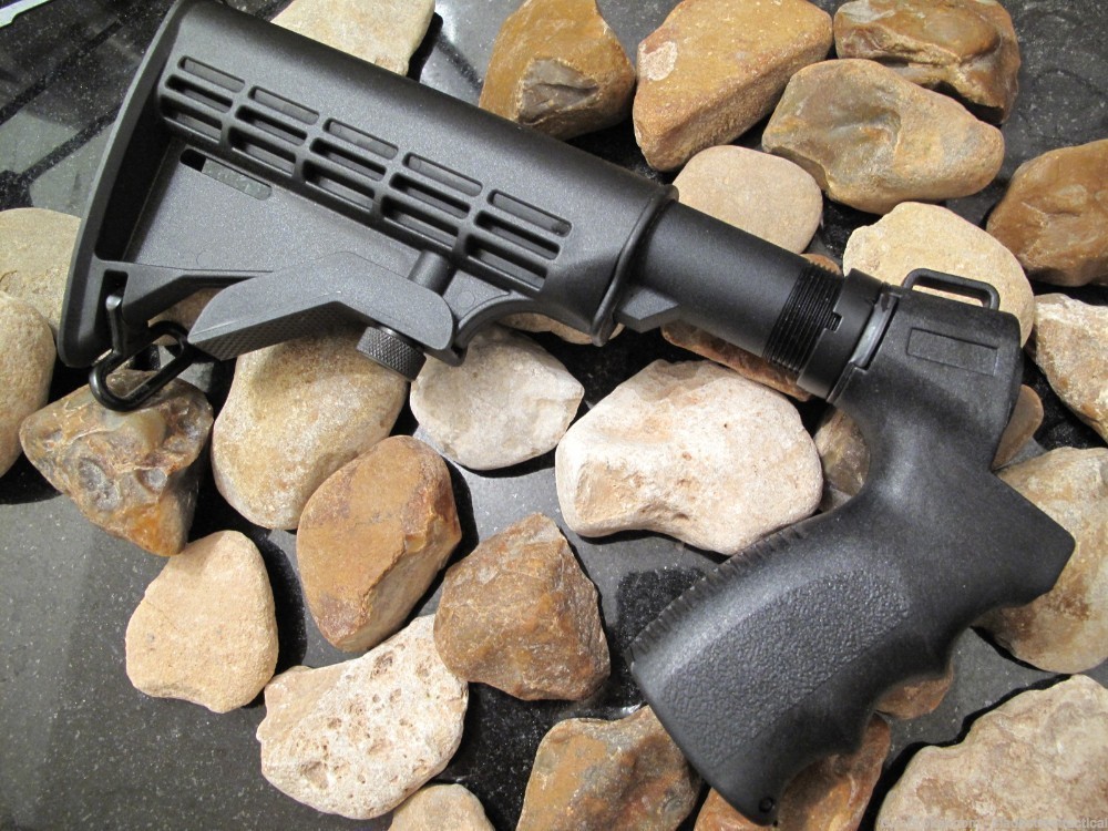 Maverick 88 Shotgun Forend Stock Pistol Grip Six Position + STUB Vertical-img-4