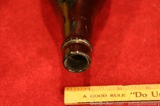 US Civil War Bottle - Dark brown glass-img-3