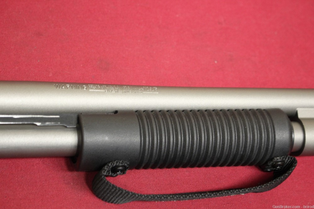 Mossberg 590 JIC Shockwave 14" Pump Shotgun W/OpSol Clip, Orange Tube- NICE-img-11