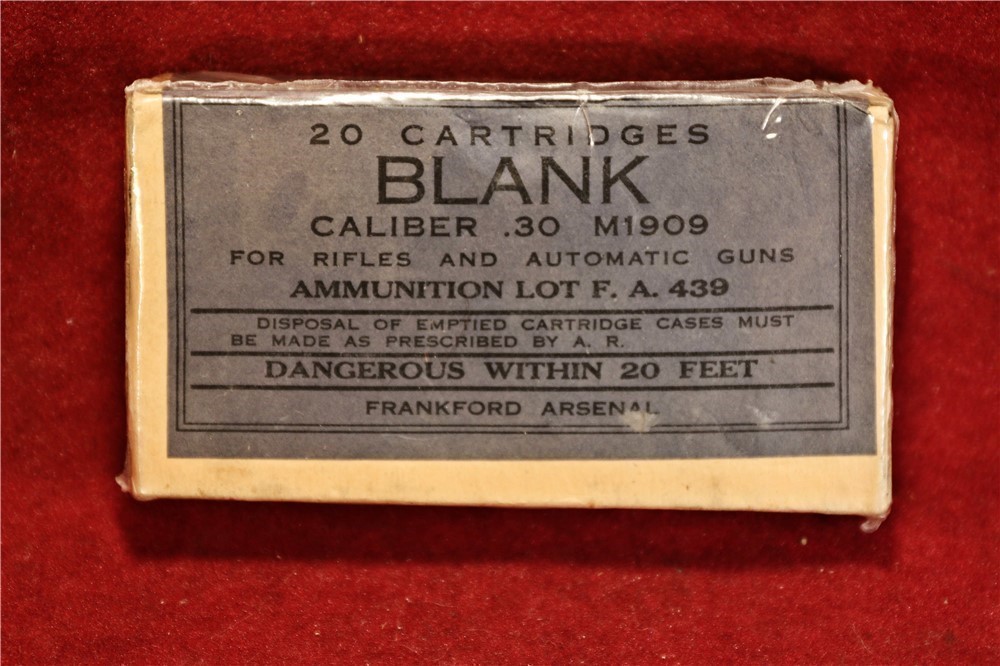 US M1909 .30 Cal. Rifle Blanks - Frankford-img-0