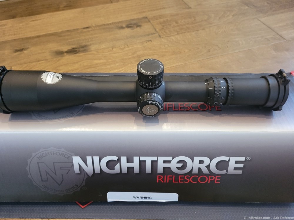 NightForce Riflescope C570 ATACR 7-35x56 F1 w/Mount and Level-img-0