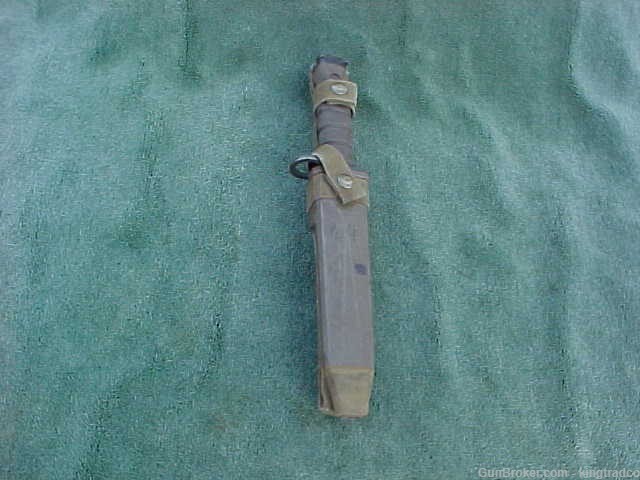 ONTARIO KNIFE CO 3S COMBAT U.S.M.C. Marines Bayonet / Fighting Knife M16   -img-0