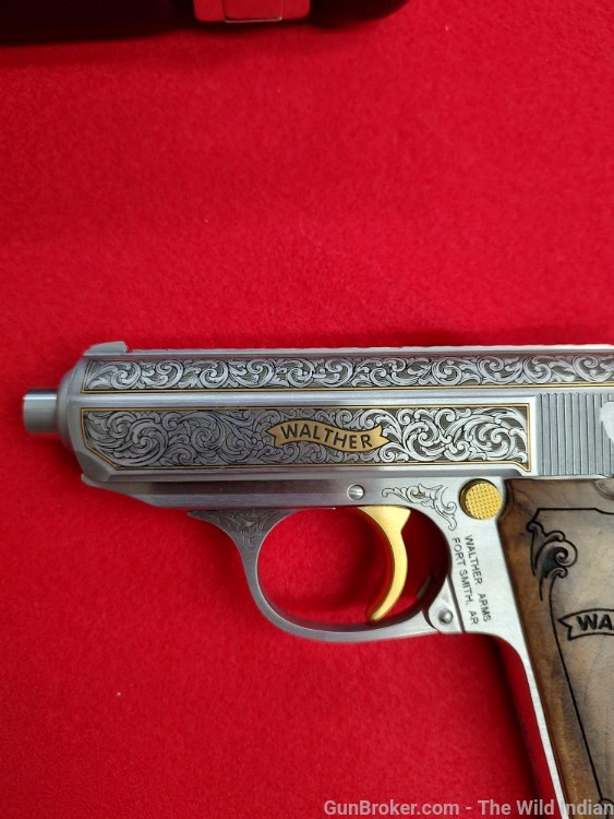 Walther Arms PPK/s 380 ACP Engraved Gold Accents -img-5