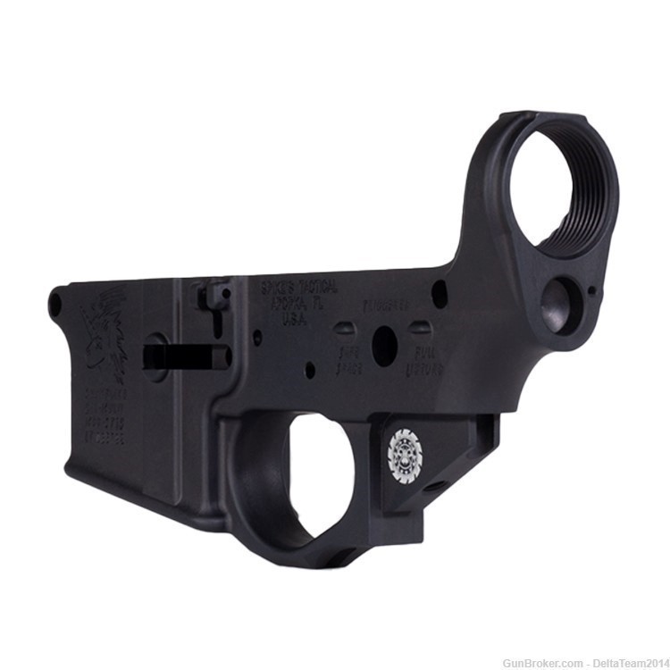 Spike's Tactical Snowflake AR-15 Stripped Lower Receiver - BLEM-img-3