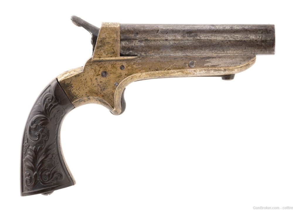 Tipping & Lawden Sharps Model 3 “Roman Nose” Derringer (AH6857)-img-0