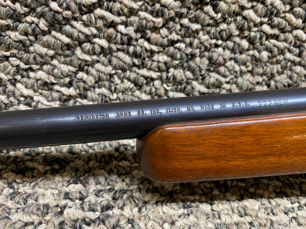 Remington 788 222 Rem. Blued Finish Wood Stock Redfield 3-9x40 24" BBL 4+1-img-16