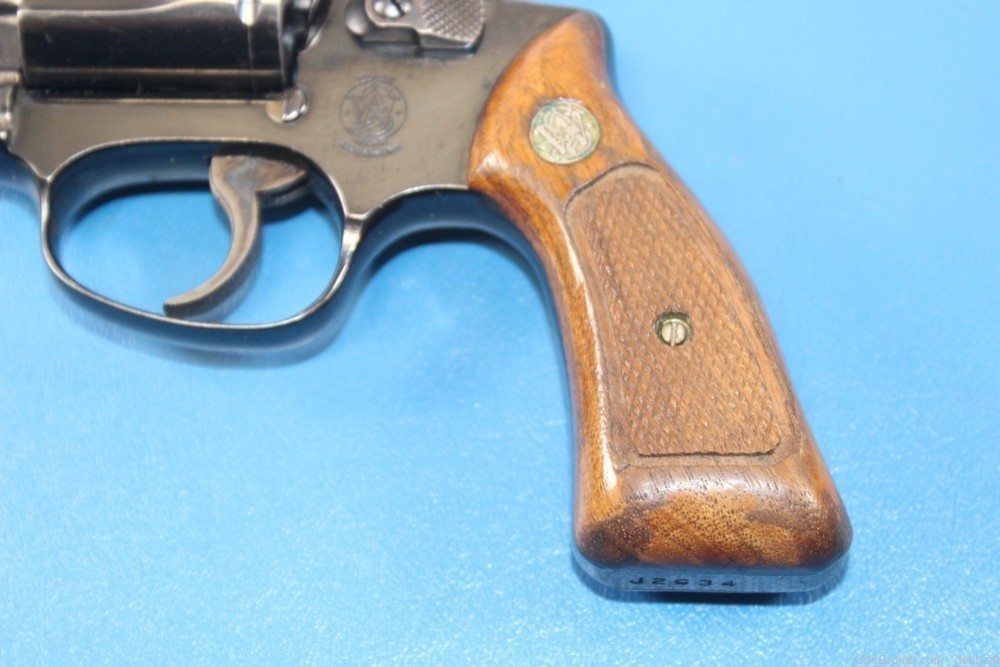 Smith & Wesson Model 36 Revolver .38 S&W No Dash S/N J + 4 Digits Chief 2"-img-1