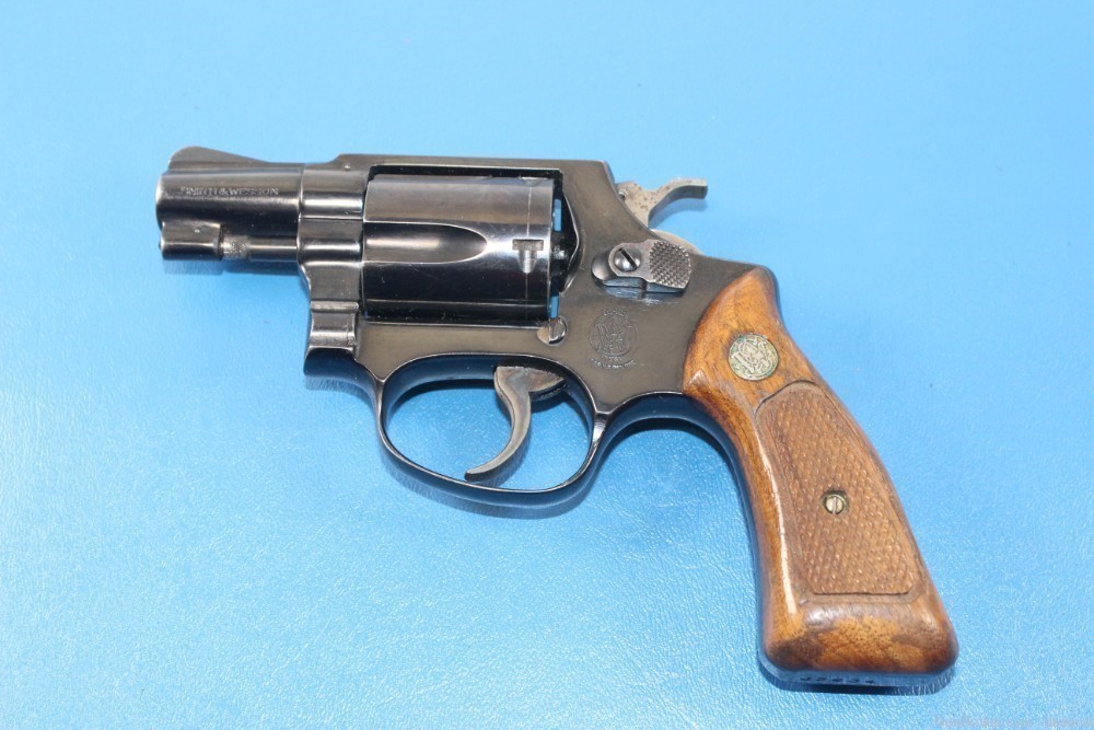 Smith & Wesson Model 36 Revolver .38 S&W No Dash S/N J + 4 Digits Chief 2"-img-0