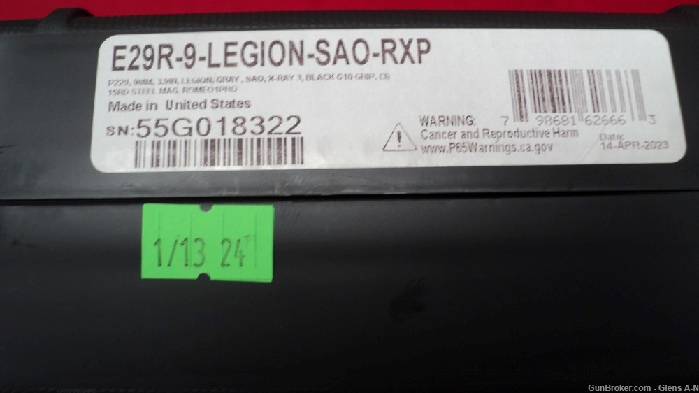 NEW Sig Sauer P229 Compact Legion RX 9mm Luger E29R-9-LEGION-SAO-RXP-img-9