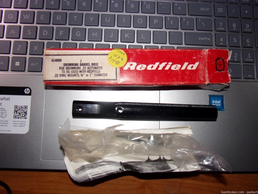 NOS Redfield Barrel Base- for Browning 22 Auto-img-0