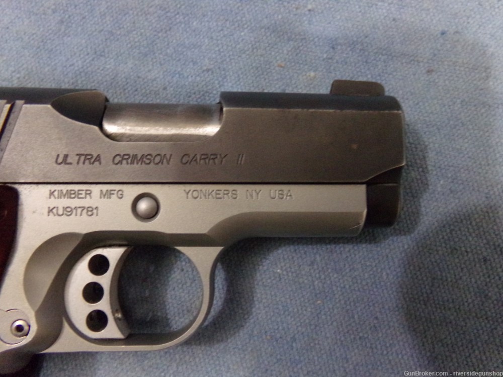 Kimber Ultra Crimson Carry II, 45 acp, 3 in, 2-tone pistol-img-2