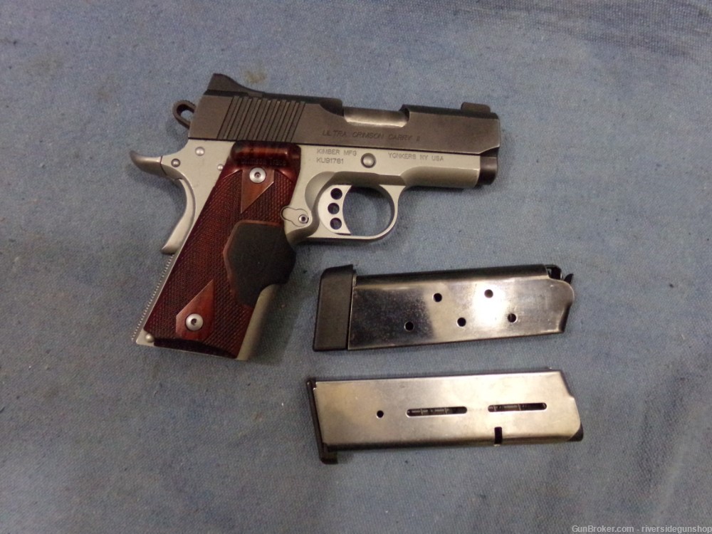 Kimber Ultra Crimson Carry II, 45 acp, 3 in, 2-tone pistol-img-0