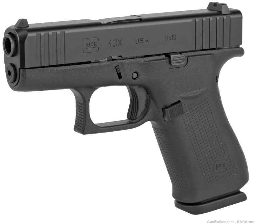 Glock 43X 9mm G43X Glock 43 X UX4350201 9 mm G43 X Glock-43X G43X 43X -img-2