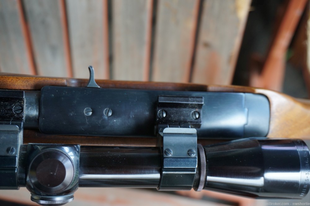 Ruger Carbine Deerstalker Finger Groove 44 Remington Mag w/ Leupold 4x -img-18