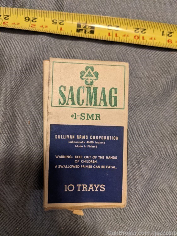 SacMag #1-SMR Small Rifle Primers, 1000 box-img-0