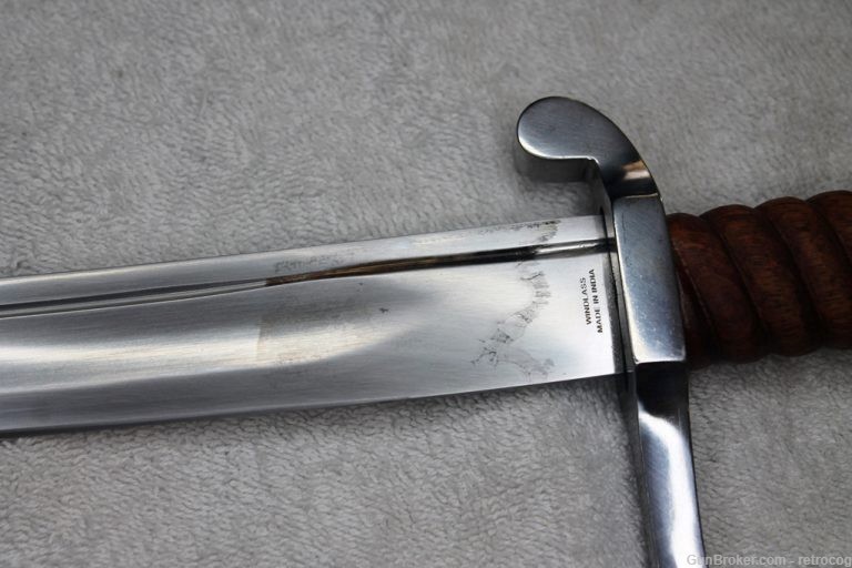 American Revolution Saber 1085 High Carbon Steel with Scabbard by Windlass-img-6