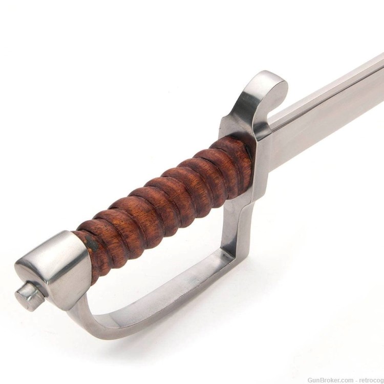 American Revolution Saber 1085 High Carbon Steel with Scabbard by Windlass-img-2