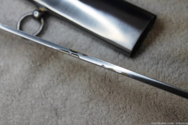 American Revolution Saber 1085 High Carbon Steel with Scabbard by Windlass-img-7
