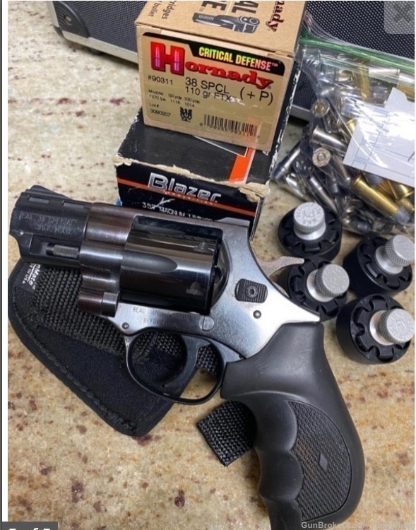 .357 mag / 38 spl EAA Snubnose W/extra 301 rds-img-3