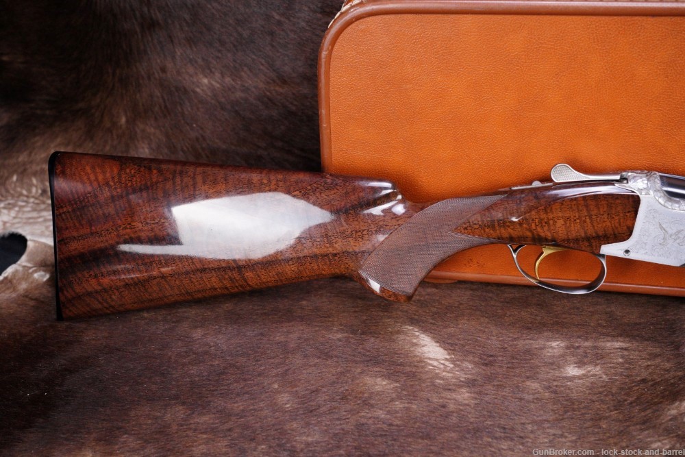FN Browning Superposed Pigeon Grade Engraved 20 Ga O/U Shotgun MFD 1972 C&R-img-3
