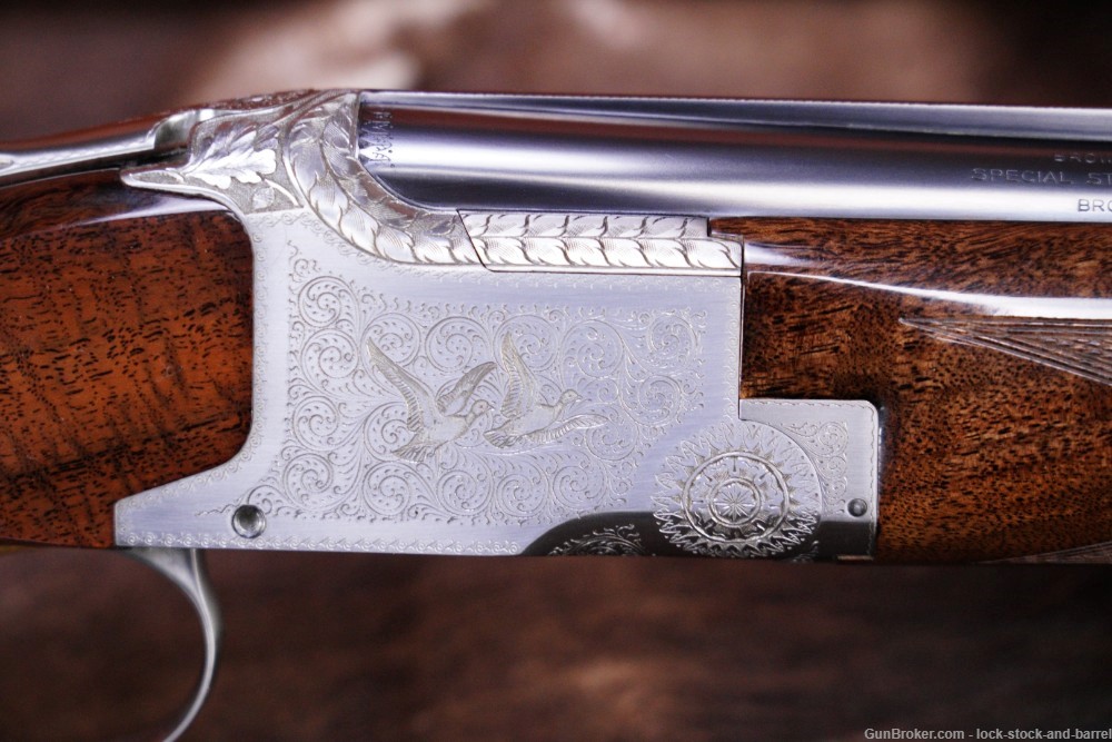 FN Browning Superposed Pigeon Grade Engraved 20 Ga O/U Shotgun MFD 1972 C&R-img-21